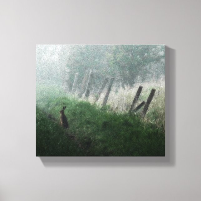 Fine Art Photo Canvas "The Hare I Saw in My Dream" (Front)