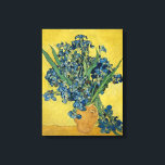 Fine Art Print Irises Vincent Van Gogh<br><div class="desc">A lovely fine art print of  "Irises" painted by Vincent van Gogh in 1890 while at the mental hospital in southern France. The work is currently at the Van Gogh Museum  Amsterdam.</div>