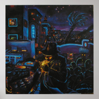 fine art print/''La Media Luna''-adan hernandez Poster