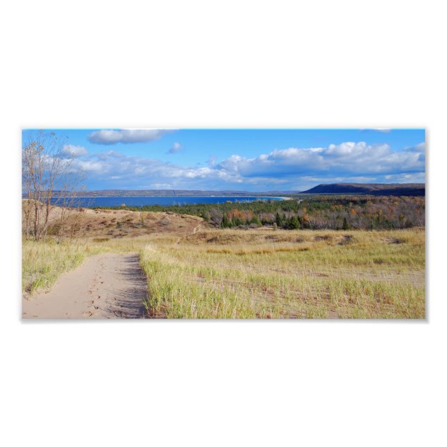 Fine Art Print Path through Sleeping Bear Dunes (Front)