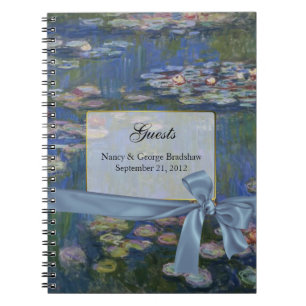 Fine Art Wedding Guest Sign In Notebook