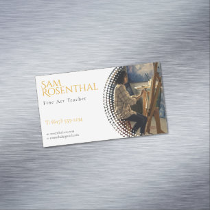 Fine Artist Professional Magnetic Business Card