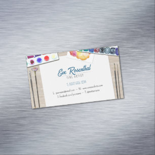Fine Artist   Professional Magnetic Business Card
