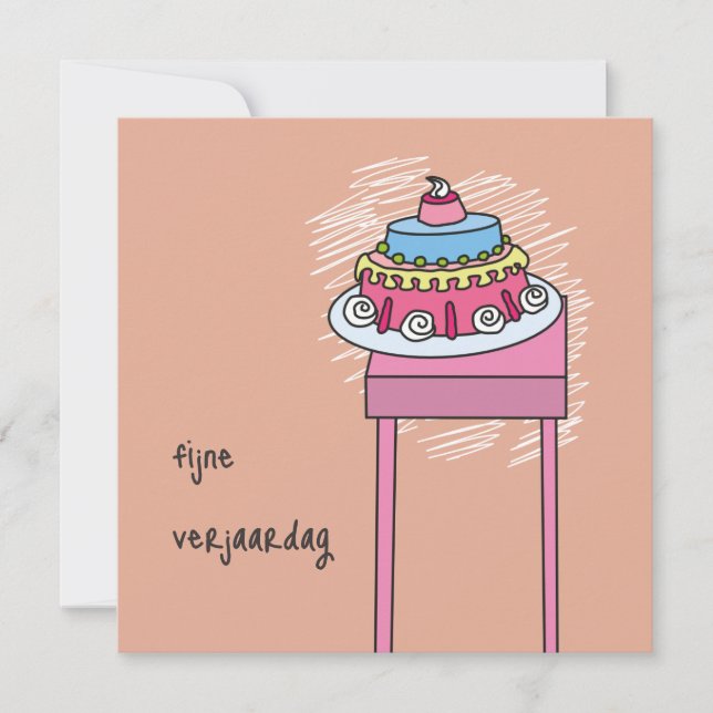 fine birthday card (Front)