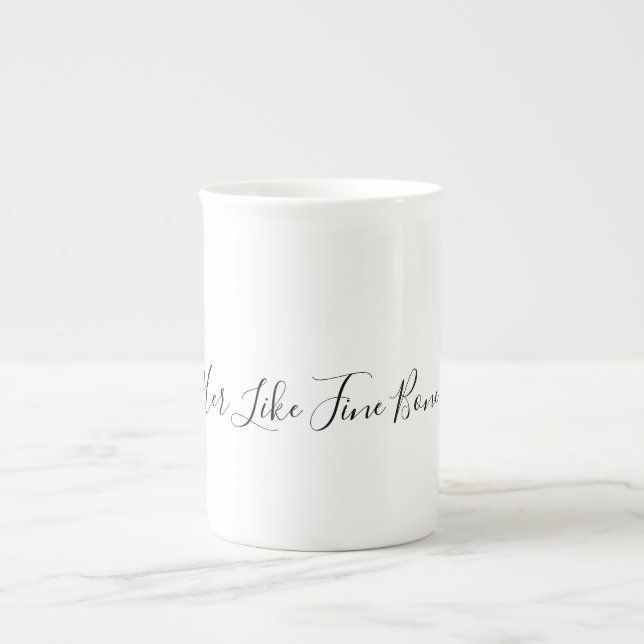 Fine Bone China Mug (Front)