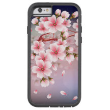 Fine Cherry blossom petals fall