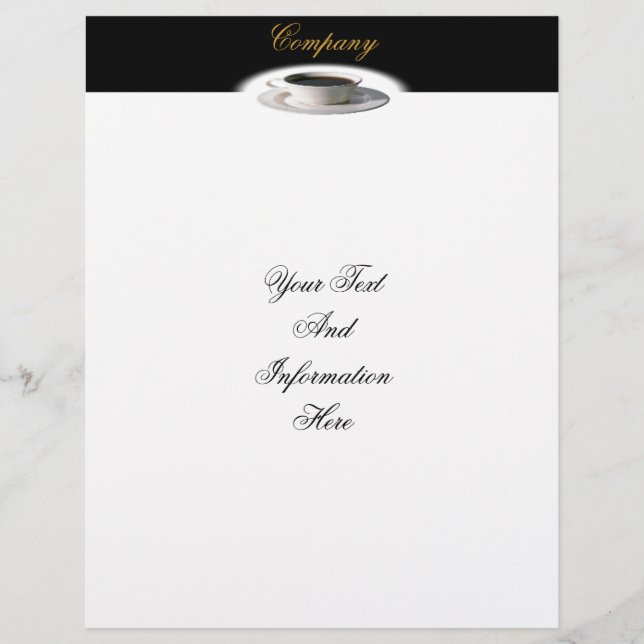 Fine Coffee Flyer (Front)