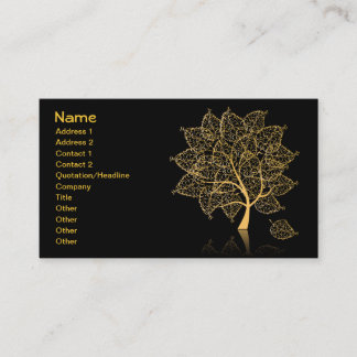 Fine Cute Cool Girly Retro Floral Fashion Business Card