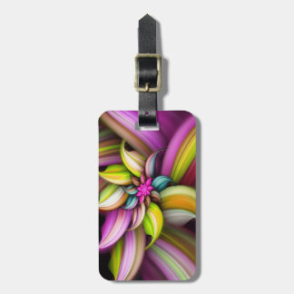 Fine Cute Cool Girly Retro Floral Fashion Luggage Tag