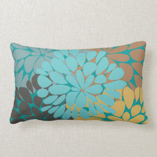 Fine Cute Cool Girly Retro Floral Fashion Lumbar Pillow