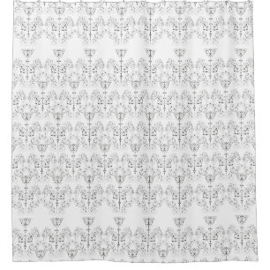 Fine Damask pattern black + your backgr.