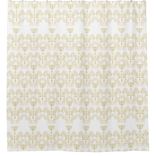 Fine Damask pattern gold + your backgr. (Front)
