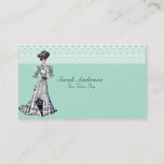 Fine Fabric Shop Business Card