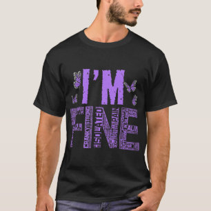 Fine Fibromyalgia Warrior Fibro Awareness Purple R T-Shirt