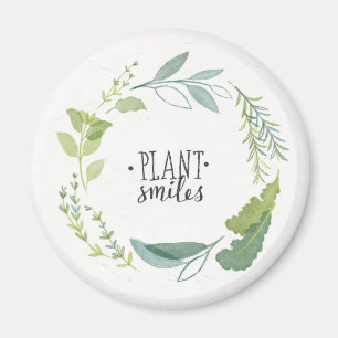 Fine Herbs II   Plant Smiles Magnet