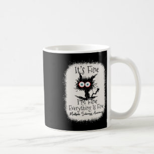 Fine I'm Fine Multiple Sclerosis Awareness Coffee Mug