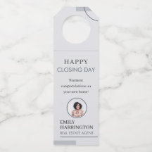 Fine Lines Closing Day Real Estate Agent Grey