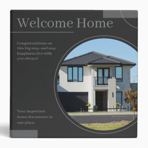 Fine Lines Home Real Estate Agent Neutral Binder
