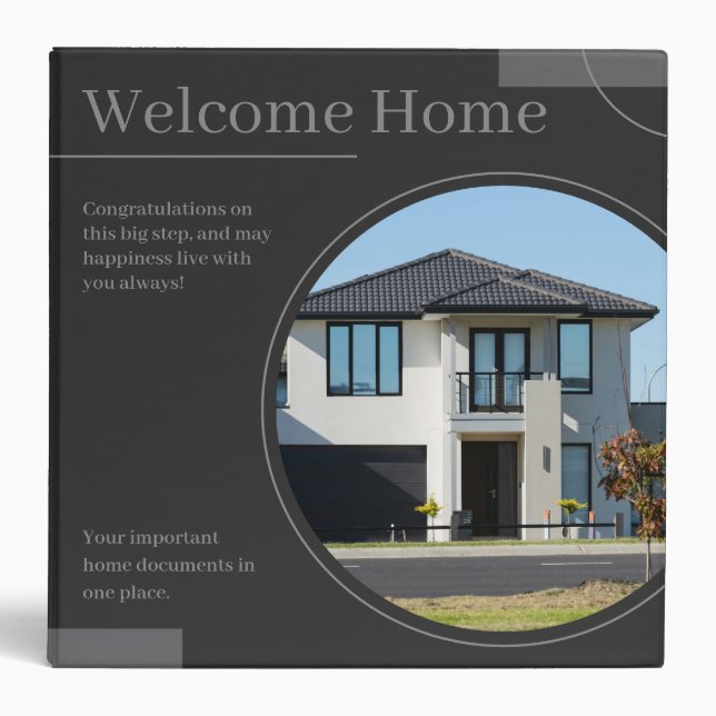 Fine Lines Home Real Estate Agent Neutral Binder (Front)