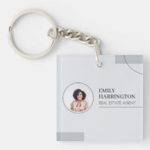 Fine Lines Real Estate Agent Grey