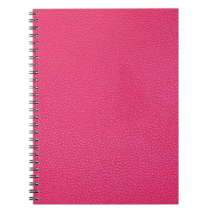 Fine Luxury Pink Cloth Texture. Notebook