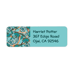 Fine mignon Cool Girl Retro Floral Mode