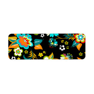 Fine mignon Cool Girl Retro Floral Mode