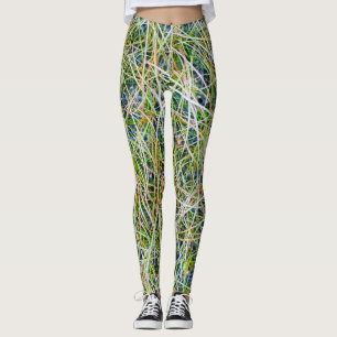 Fine Ornamental Sedge Grass  Leggings