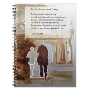 Fine Sensitivities of Loving Spiral Notebook