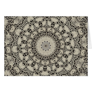 Fine Victorian Lace Card