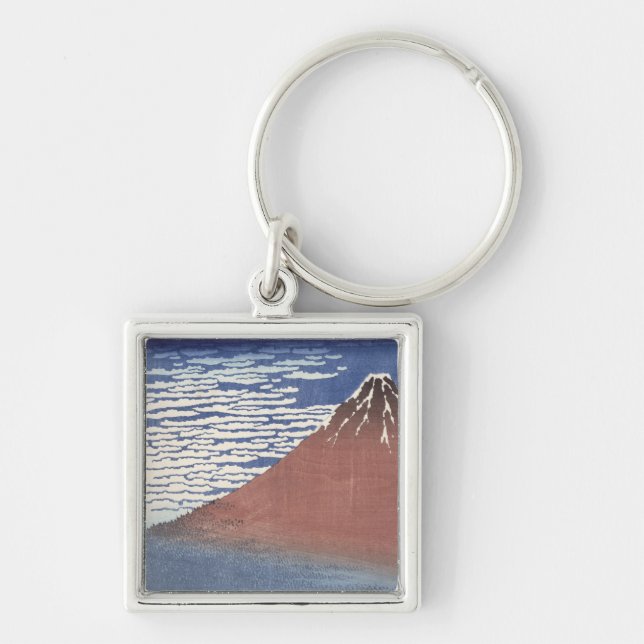Fine weather with South wind Keychain (Front)
