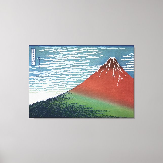 Fine Wind, Clear Morning Canvas Print (Front)