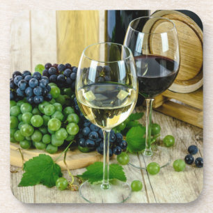 Fine Wine Aged to Perfection Coaster