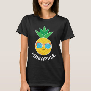 Fineapple Pineapple Eater Tropical Fruit Pineapple T-Shirt