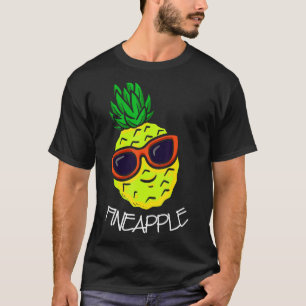 Fineapple Pineapple Squad Tropical Fruit Pineapple T-Shirt