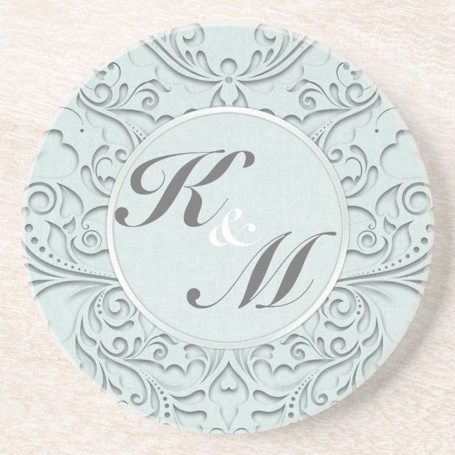 FineLinen-Aqua.png Coaster (Front)