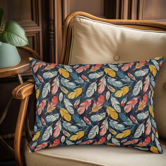 Finely Feathered Accent Pillow (Creator Uploaded)