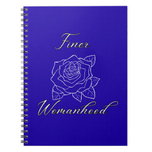 Finer Womanhood Sorority Notebook