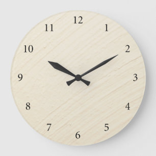 Finery background large clock