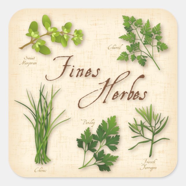 Fines Herbes Stickers (Front)