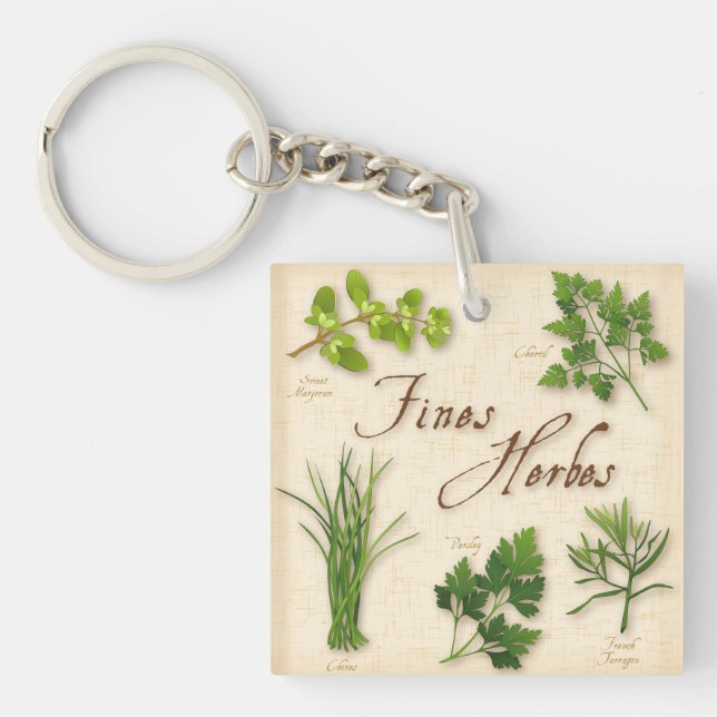 Fines Herbs Keychain (Front)