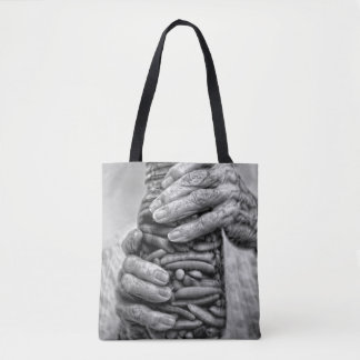 Finger Beans Grocery Bag