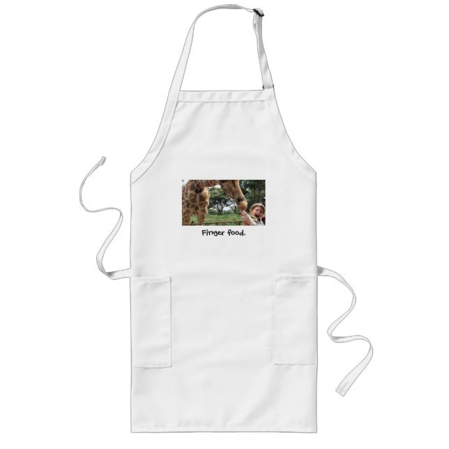 Finger food. long apron (Front)