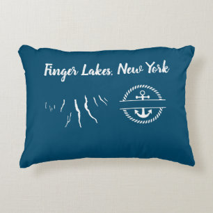 Finger Lakes Accent Pillow