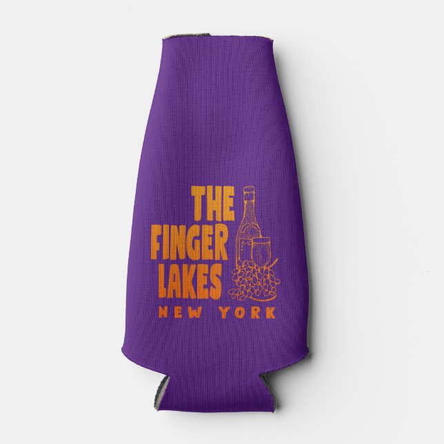 Finger Lakes Bottle Cozy Cooler (Front)
