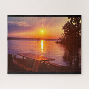 FINGER LAKES CAYUGA LAKE JIGSAW PUZZLE