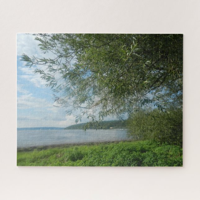 FINGER LAKES CAYUGA LAKE JIGSAW PUZZLE (Horizontal)