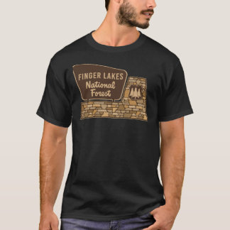 finger lakes Forêt nationale Classique T-Shirt