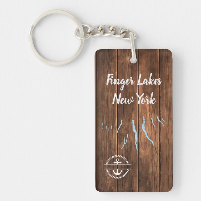 Finger Lakes Key Chain (Front)