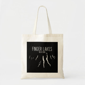 Finger Lakes New York Pullover Hoodie Tote Bag